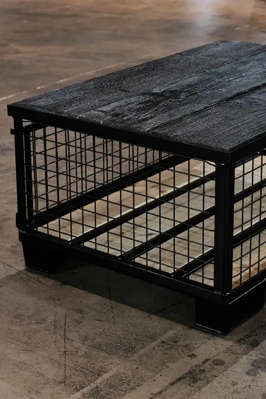 Lounge — tiefe Gitterbox-Sitzeinheit